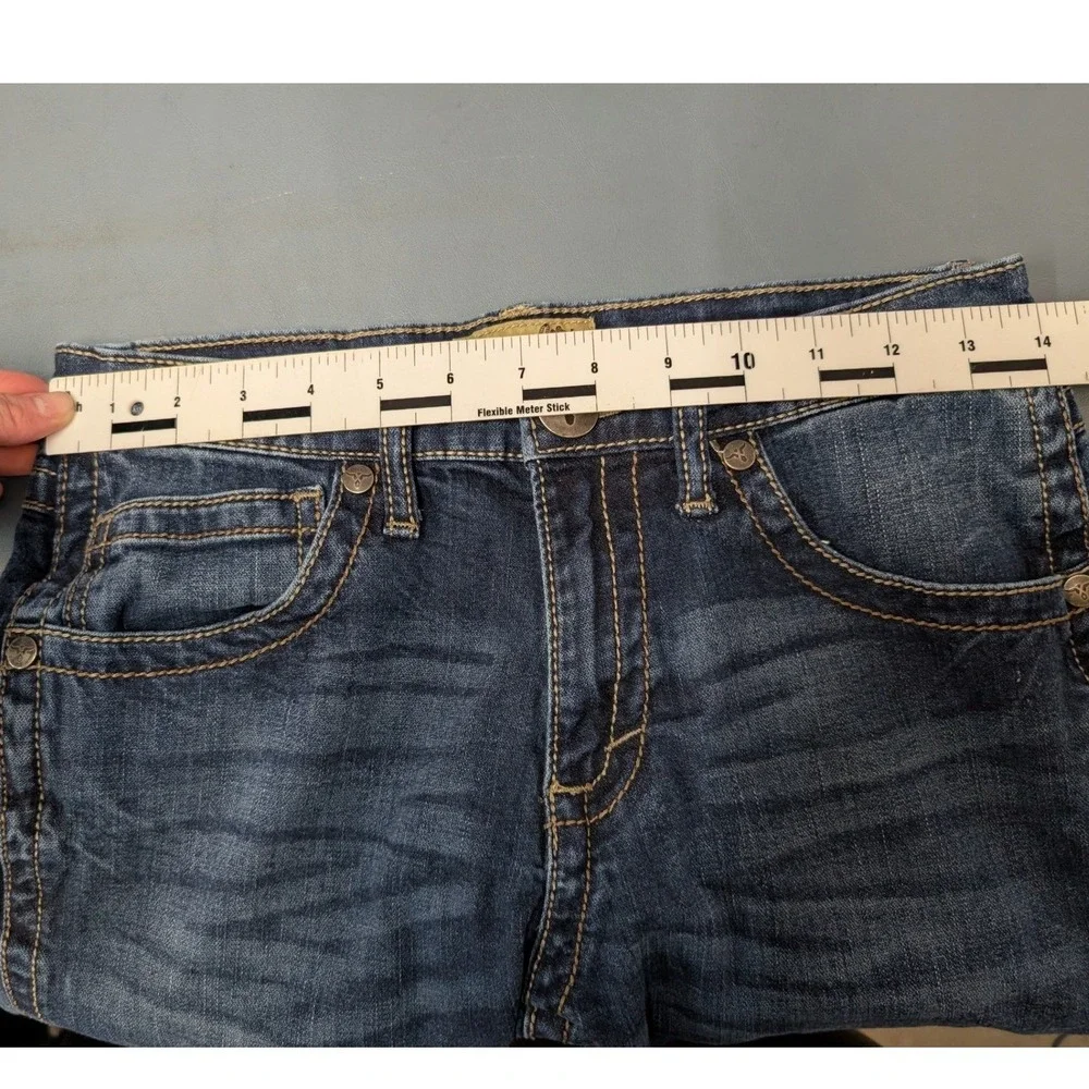 Wrangler 20X No. 44 Slim Straight Jeans Mens 28x32 Dark Wash - Picture 11 of 15